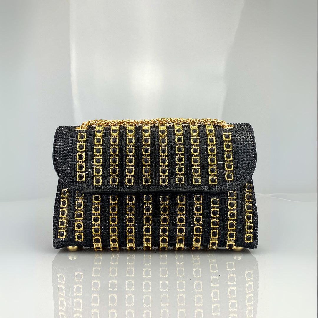 Nayeli – Chic Chain Coloured Diamond Shoulder Bag