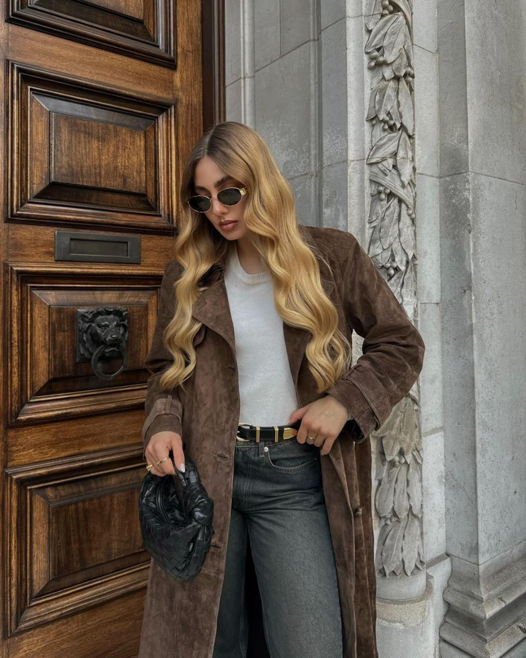 Calisse™ – Long Suede Coat