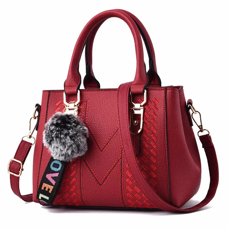 Zensa – Embroidered Messenger Bag