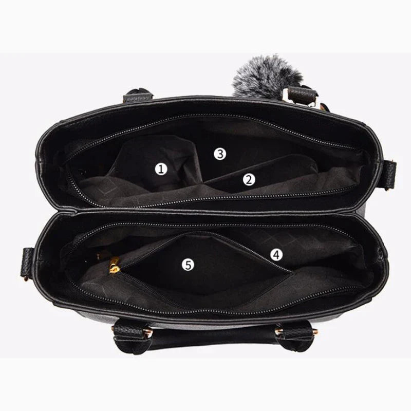 Zensa – Embroidered Messenger Bag