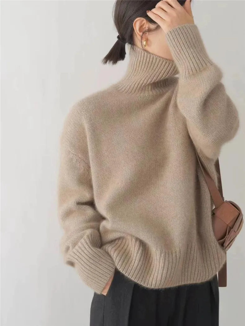 Lilian™ - Wool Turtleneck Sweater