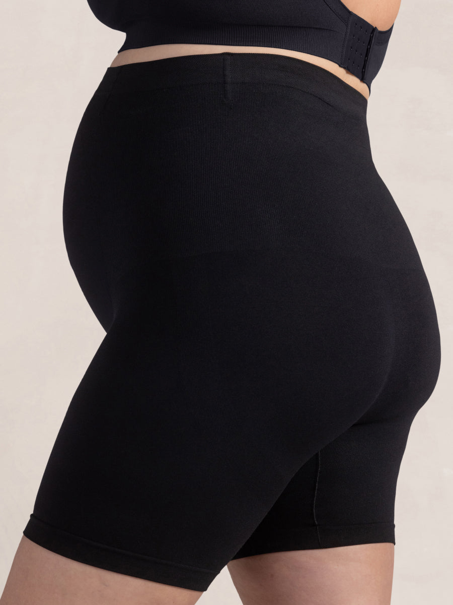 Shapermint Essentials Embrace Maternity Belly Support Shorts