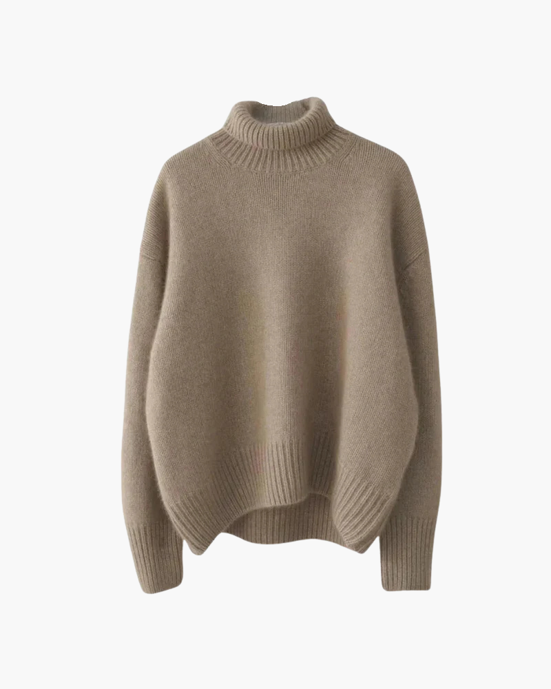 Isabella Soft High-Neck Sweater