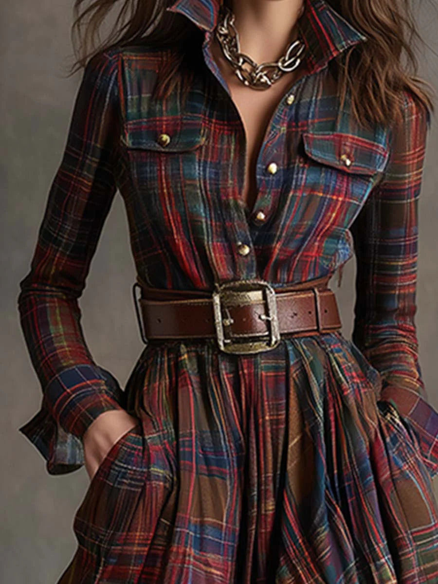 The Bonnie | Heritage Maxi Shirt Dress