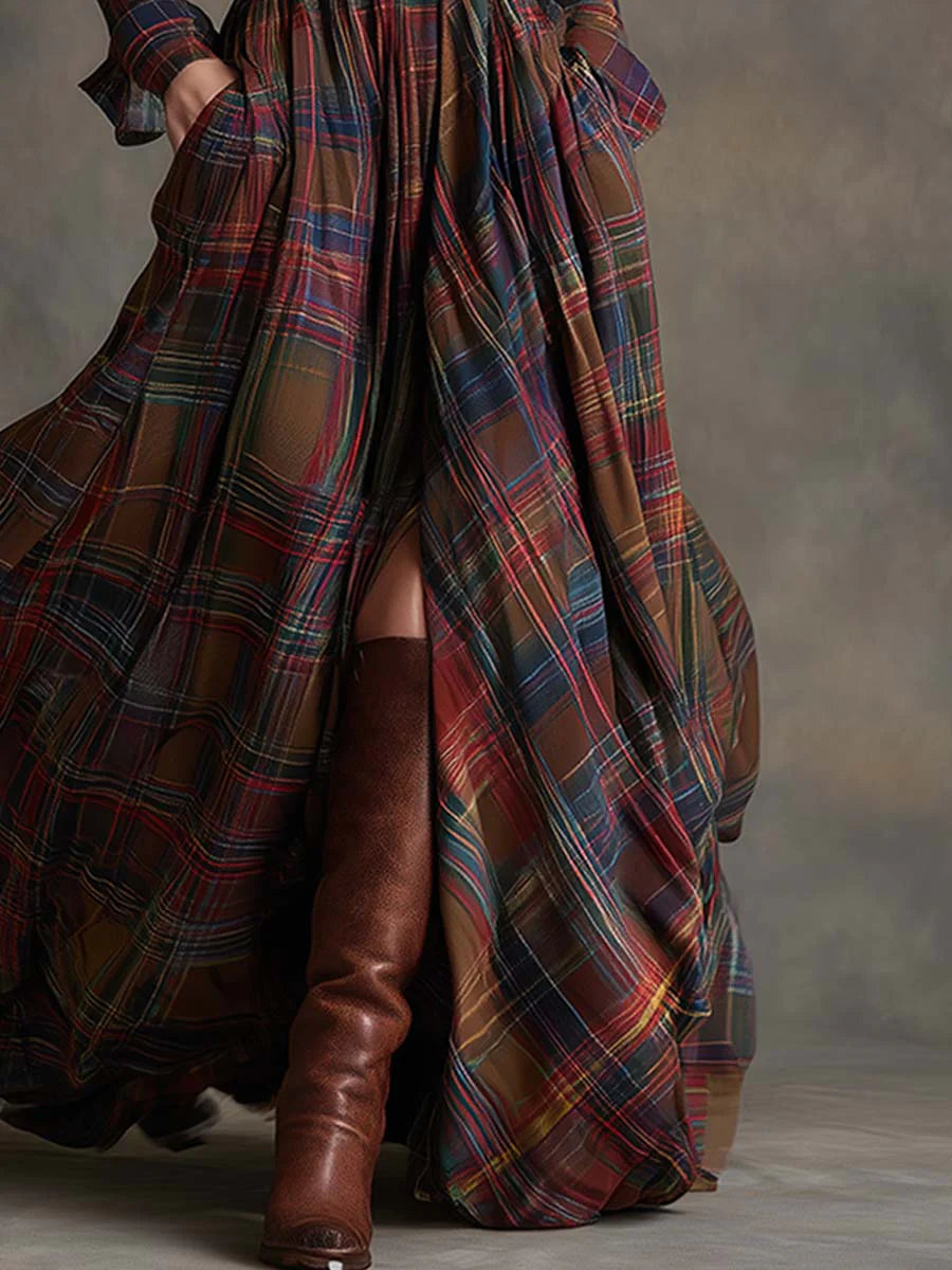 The Bonnie | Heritage Maxi Shirt Dress