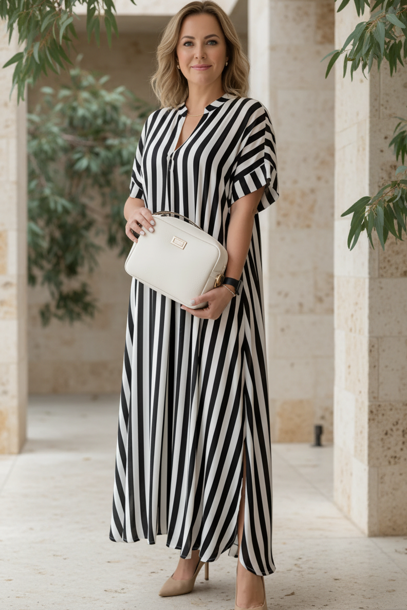 Premium Sinclair Fashion Sydney – Striped Maxi Dress