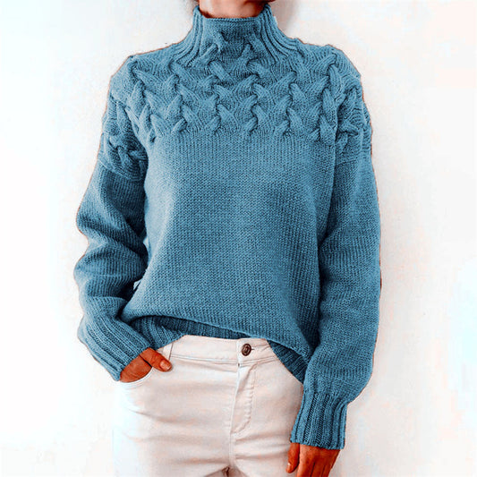 Tiarni™ - Knitted Turtleneck Sweater