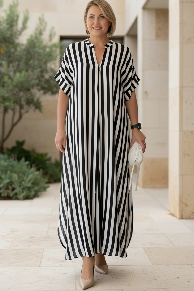 Premium Sinclair Fashion Sydney – Striped Maxi Dress