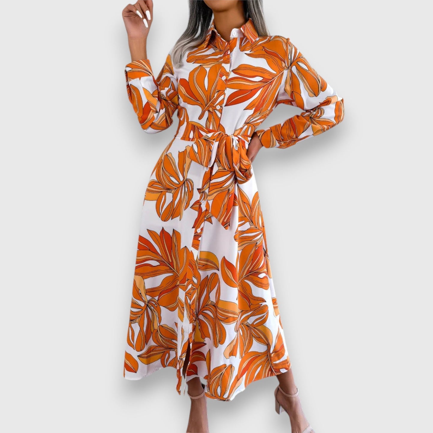 Elara – Shirt Dress