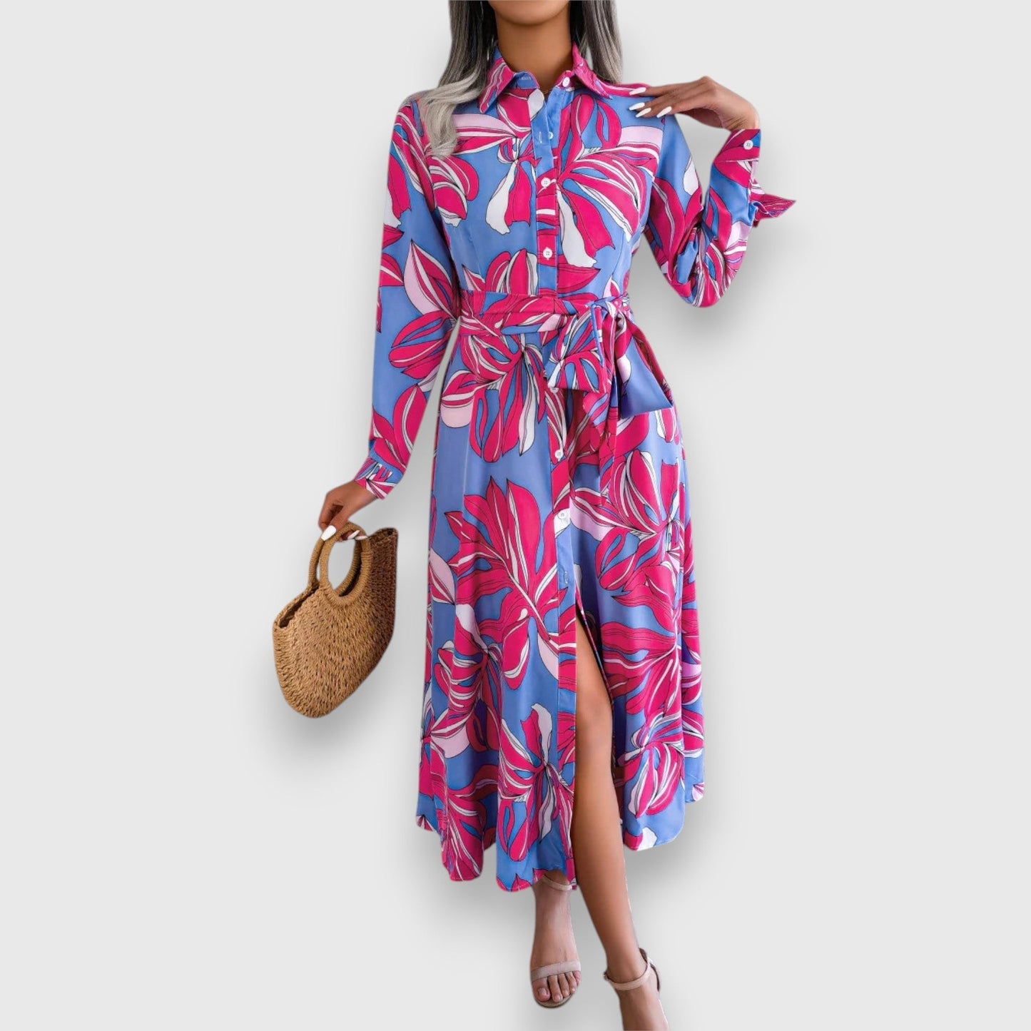 Elara – Shirt Dress