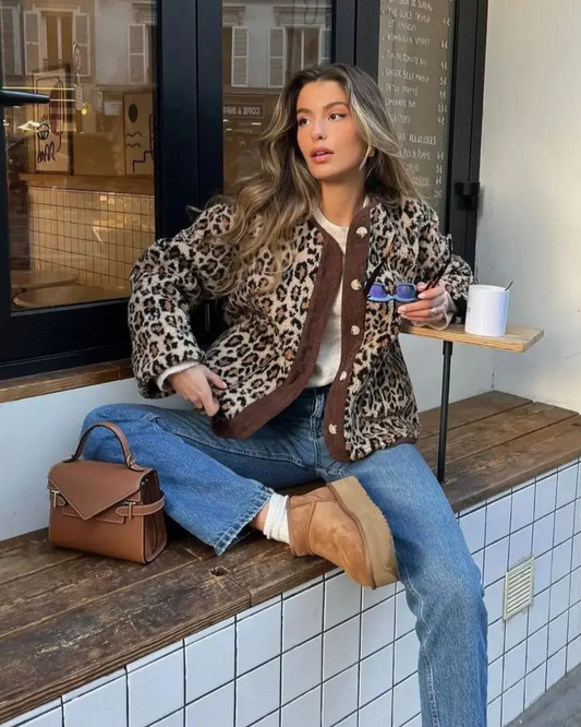 Calisse™ – Stylish Leopard Cardigan