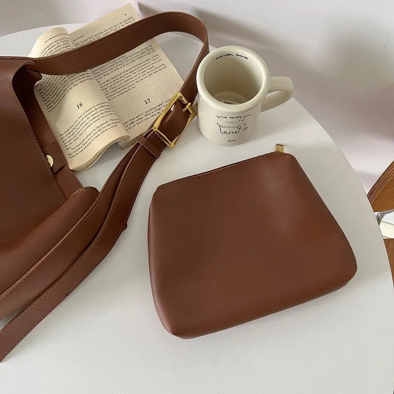 Siera – Elegant Leather Shoulder Bag