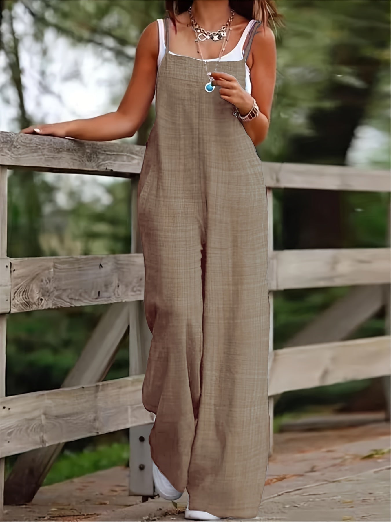 Patricia - Relaxed-Fit Wide-Leg Jumpsuit