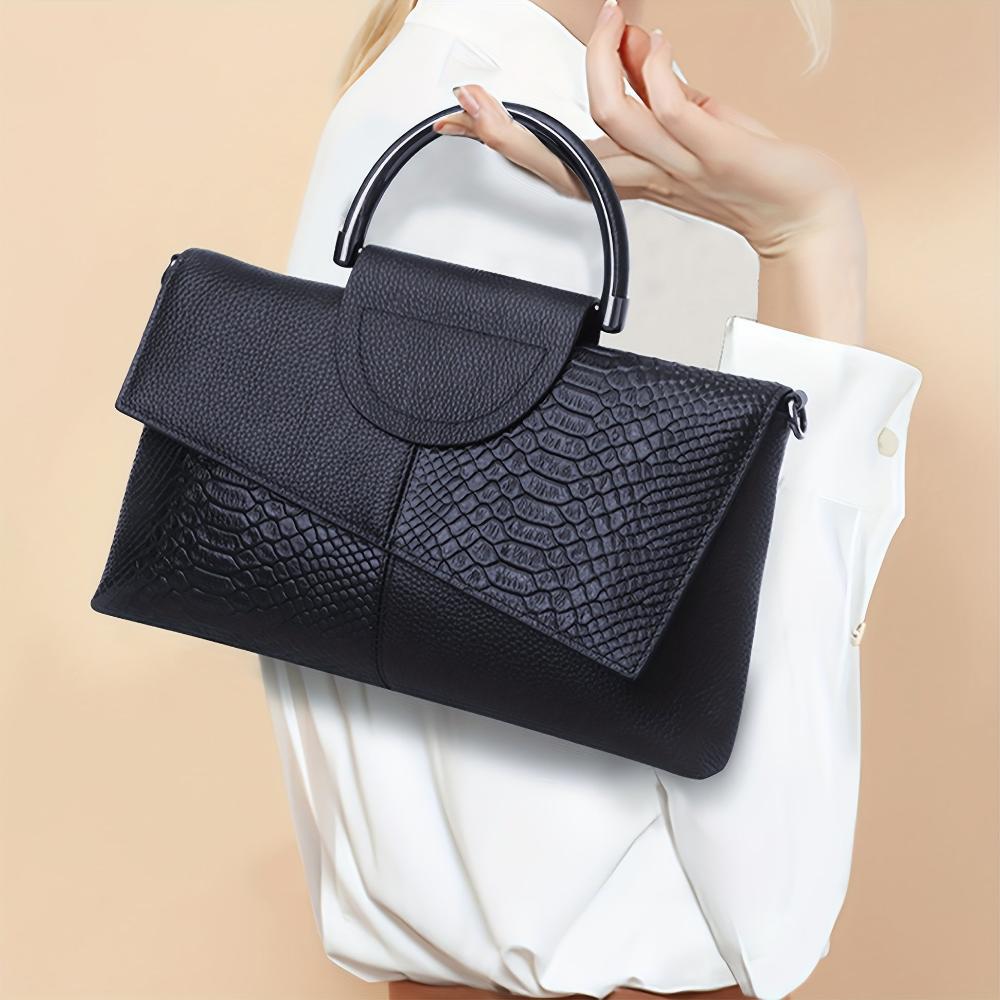 Amsel – Croc-Embossed Luxury Bag