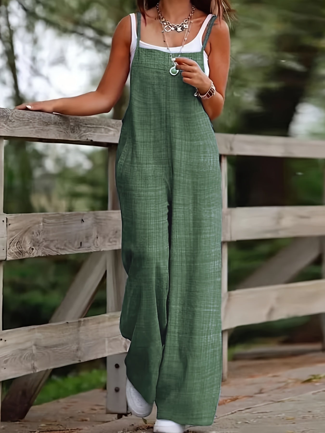Patricia - Relaxed-Fit Wide-Leg Jumpsuit