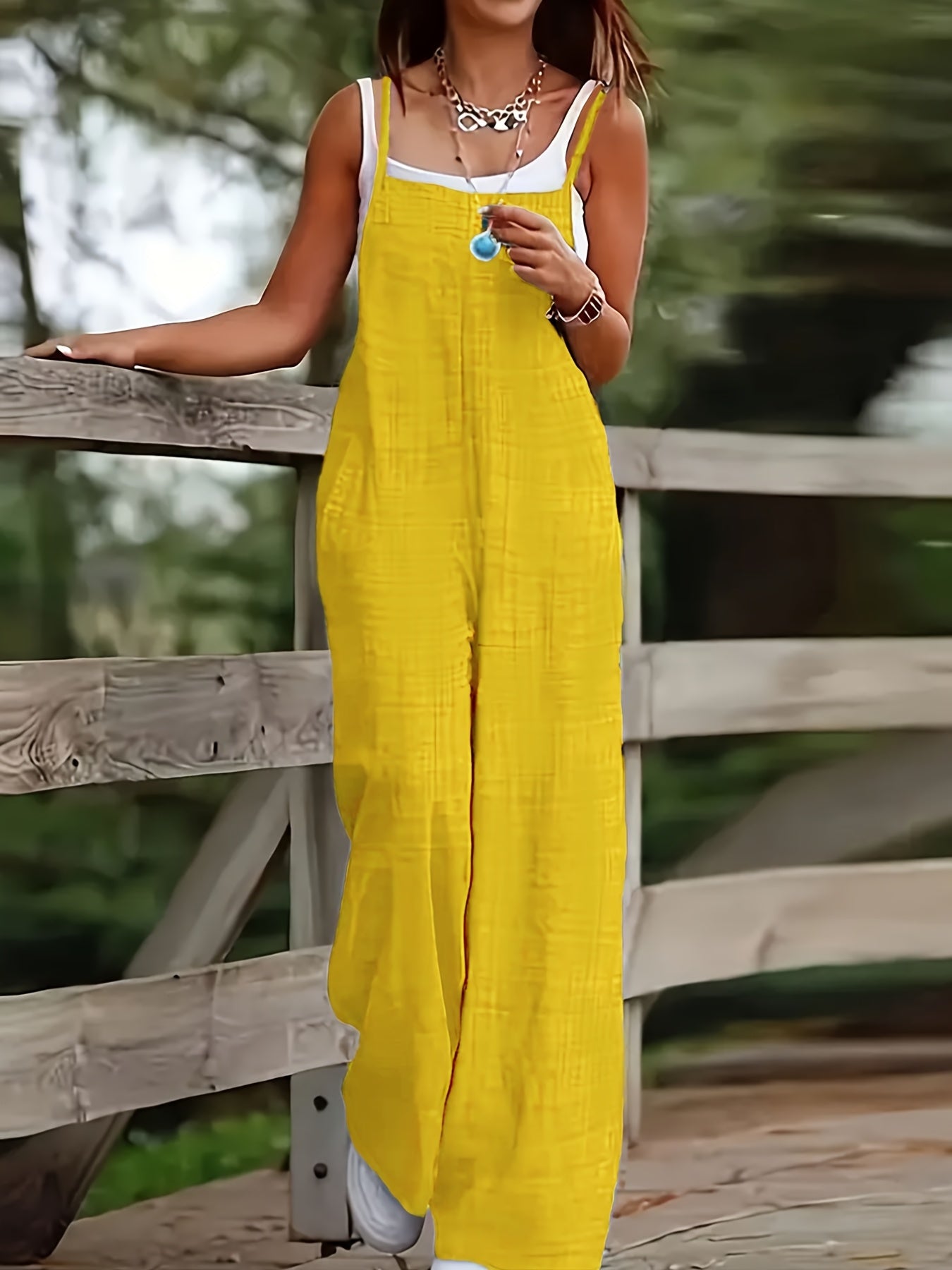 Patricia - Relaxed-Fit Wide-Leg Jumpsuit