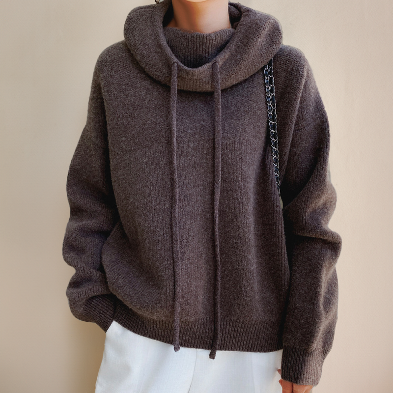 Lotte™ - Cowl Neck Hoodie
