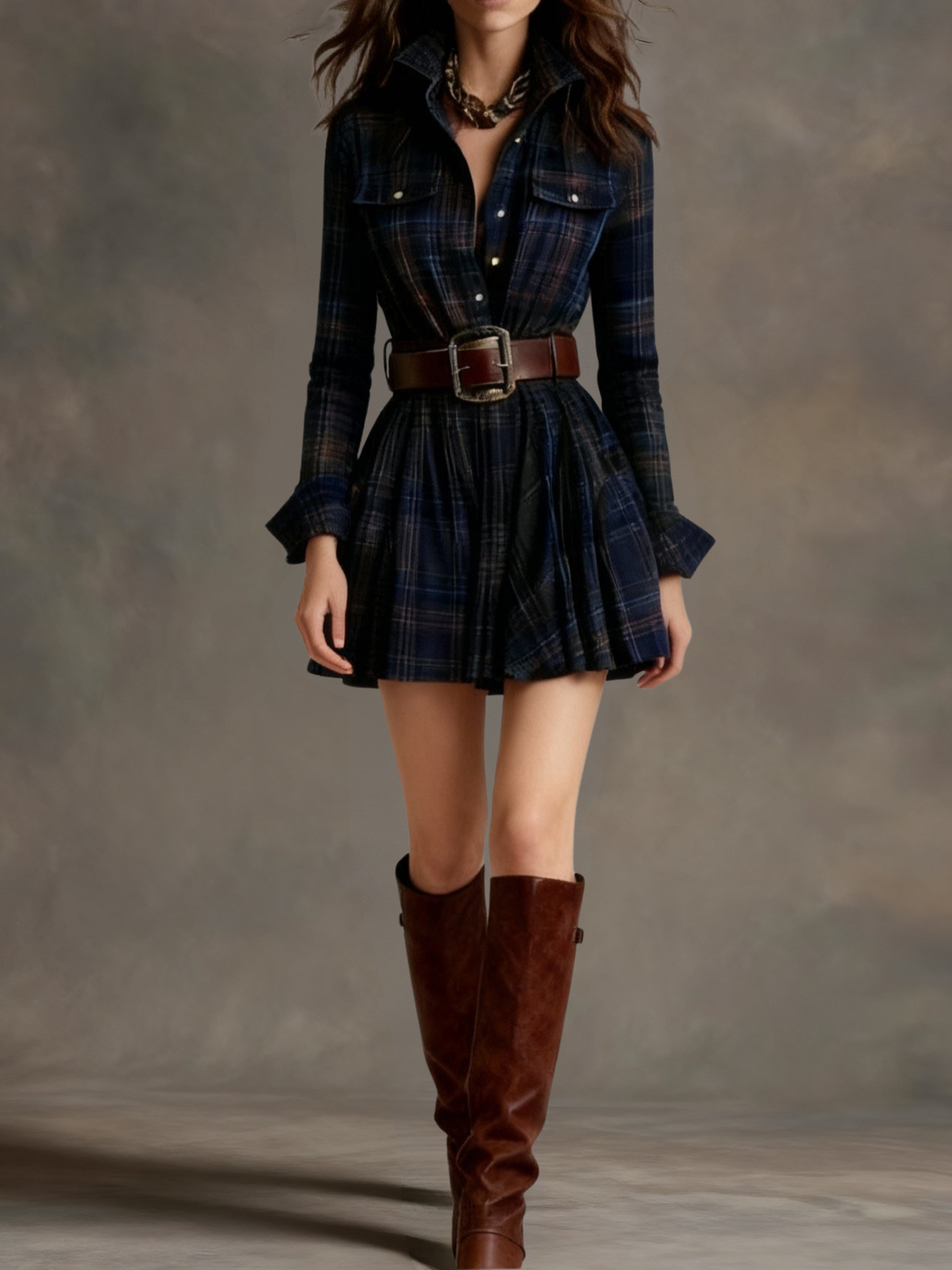 The Bonnie | Heritage Check Dress