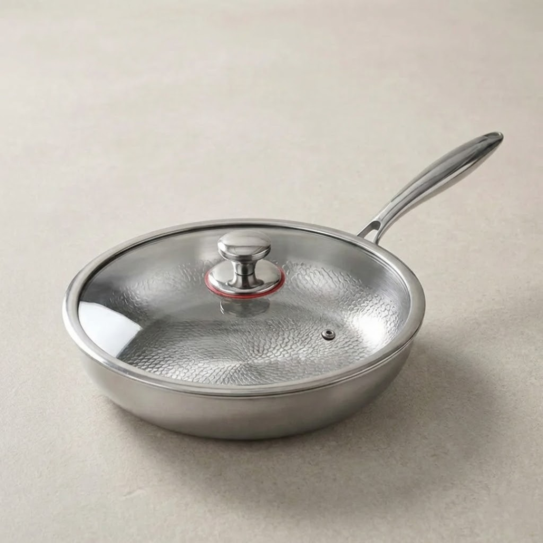 Titanium Hammered Pan