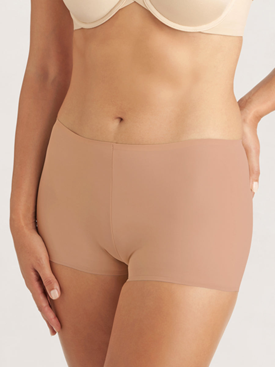 TC Wonderful Edge® Matte Microfiber Modern Boyshort