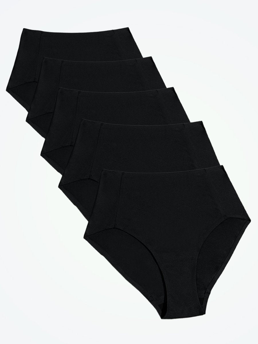 5-Pack Seamless Stretch Mid-Waist Brief