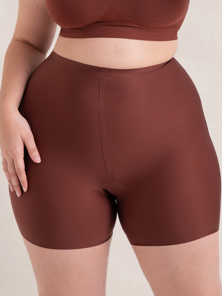 Seamless Mid-Waist Short Stretch