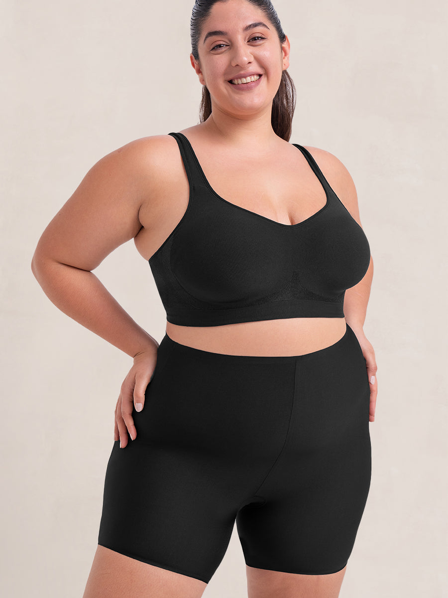 Seamless Mid-Waist Short Stretch