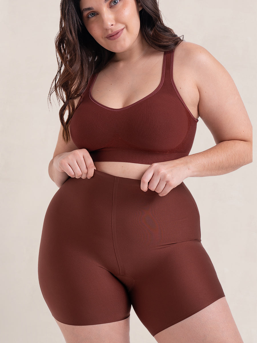 Seamless Mid-Waist Short Stretch